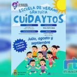 Últimos días para solicitar en Chipiona el programa Cuidaytos de conciliación familiar para atención a niños de 3 a 16 años en verano