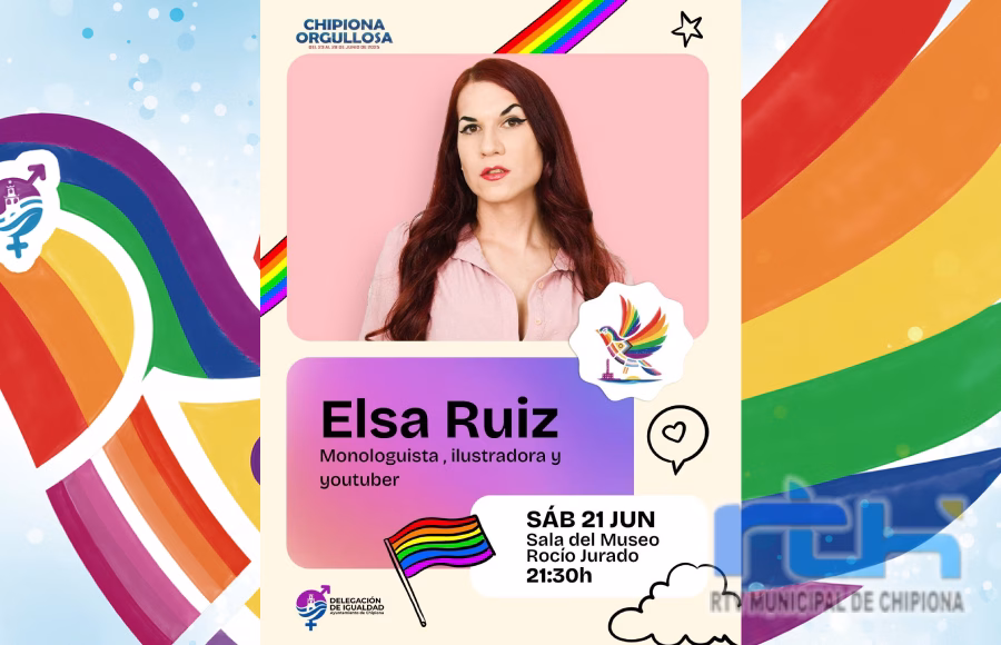 Mañana arranca la programación ‘Chipiona Orgullosa’ con un monólogo de Elsa Ruiz