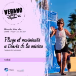 Música y gimnasia se dan la mano para el bienestar esta tarde en el programa veraniego en las playas de Chipiona