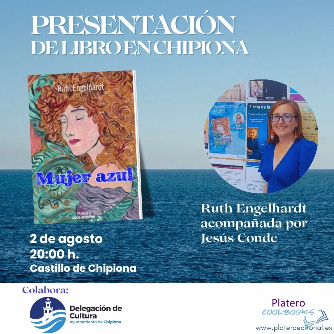 Ruth Engelhardt presenta el sábado en el Castillo de Chipiona su libro de ‘Mujer Azul’