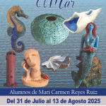 Mañana abre sus puertas en el Castillo al exposición de cerámicas ‘El Mar’, con obras de alumnos y alumnas de Mari Carmen Reyes