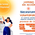Madre Coraje lanza una campaña de captación de personas voluntarias para su puesto en el mercadillo de los lunes en Chipiona
