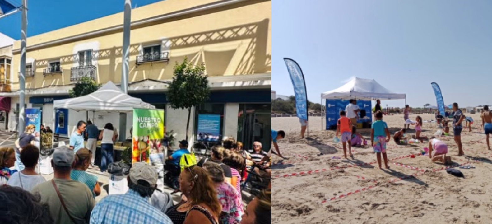 ACITUR valora positivamente la muestra-degustación de ‘Chipiona Cultiva Sabor’ y del concurso de castillos de arena