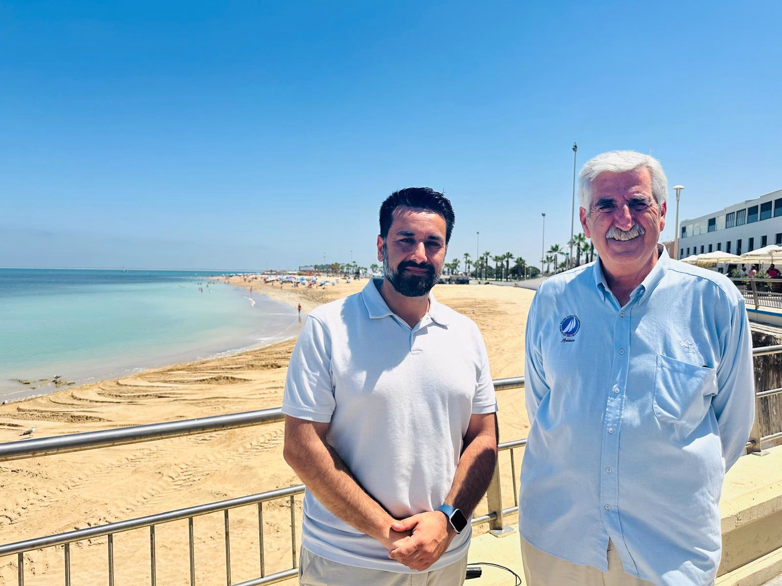 La Delegación de Playas informa de la finalización de los trabajos de estabilización y puesta a punto de la playa Cruz del Mar