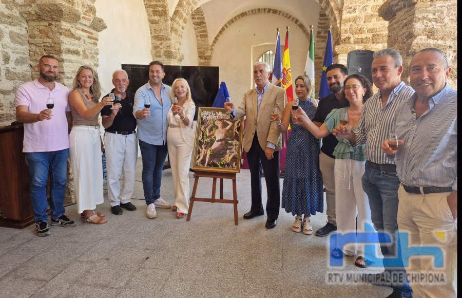Presentada la 55 edición de la Exaltación al Vino Moscatel de Chipiona, que este año correrá a cargo de Charo Ferreira