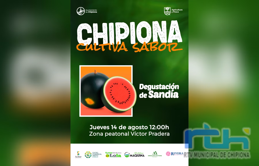Este jueves se realiza la segunda degustación de ‘Chipiona Cultiva Sabor’, que estará dedicada a la sandía