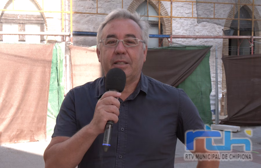 Pepe Mellado: La reforma de la fachada este del Castillo está casi acabada y hemos pedido más plazo para la subvención del 2 % Cultural