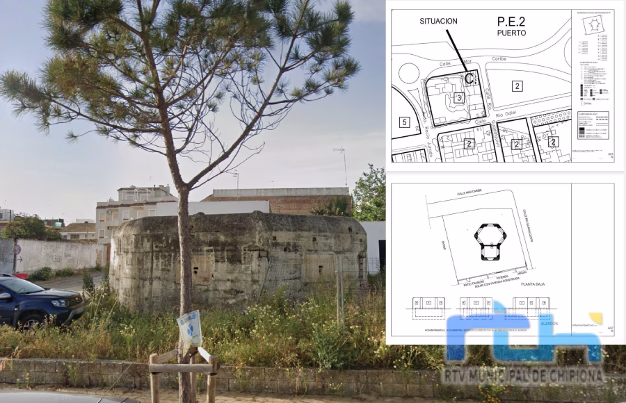 Tano Guzman informa que ya se ha licitado el proyecto para la rehabilitación del exterior del fortín situado en la calle Mar Caribe