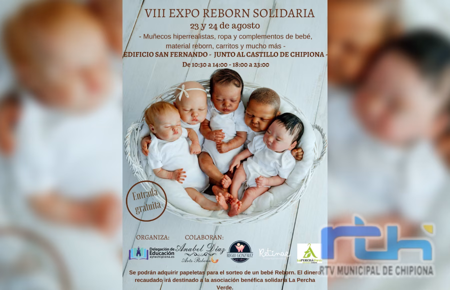 Este fin de semana el mundo reborn será protagonista en Chipiona