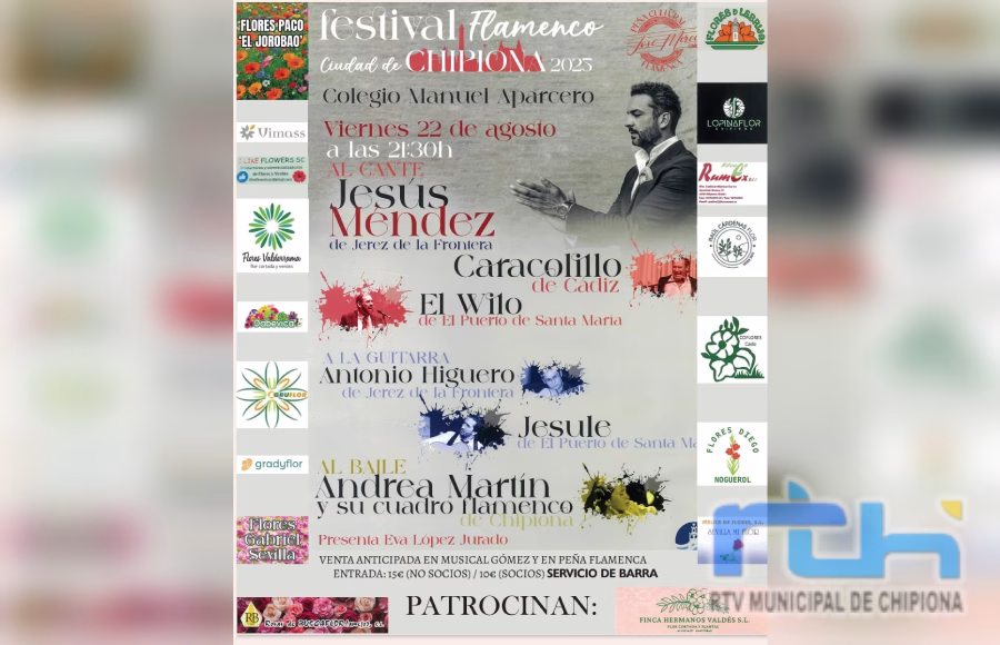 Jesús Méndez: Chipiona se merecía ya un festival flamenco de esta importancia