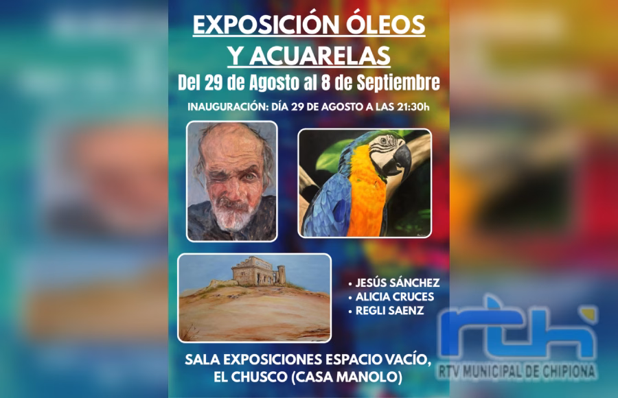 Obras de Jesús Sánchez, Alicia Cruces y Regli Sáenz en una muestra colectiva en la sala Espacio Vacío