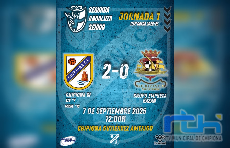 El Chipiona C.F arranca la temporada con victoria
