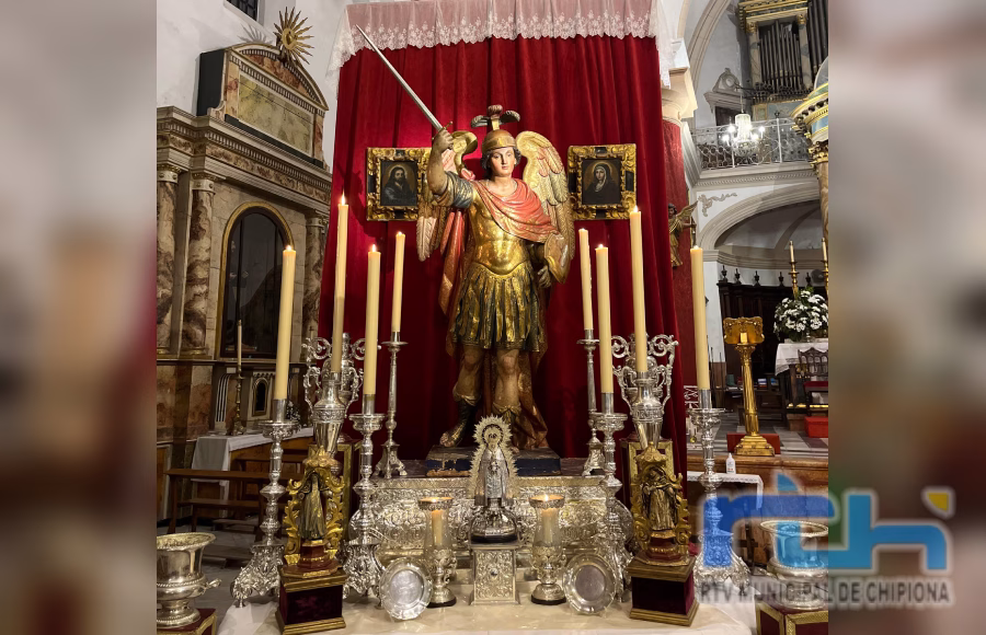 La Parroquia celebra el lunes la Misa Solemne en honor a San Miguel Arcángel, Patrón de Chipiona
