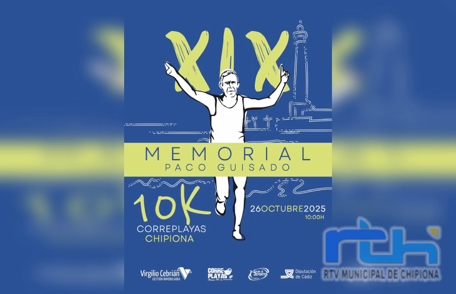 212 inscripciones para los 10 kilómetros Correplayas-Memorial Paco Guisado que se disputa este domingo en Chipiona
