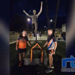 Emotivo homenaje a Paco Guisado en la rotonda de los corredores en el sexto aniversario de su fallecimiento