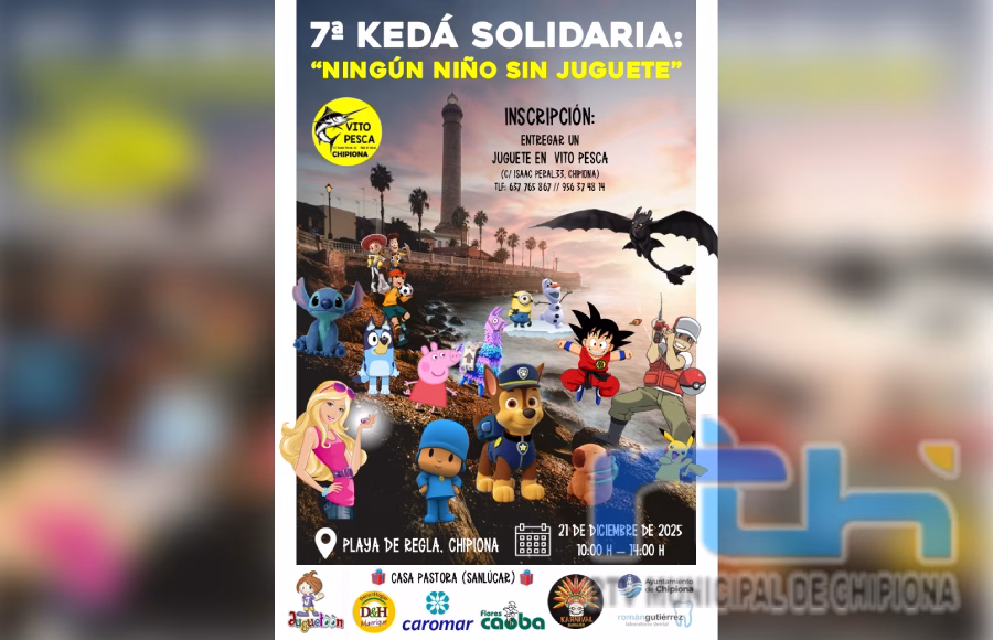 El 21 de diciembre se celebrará la Kedá Solidaria de pesca ‘Ningún niño sin juguete’