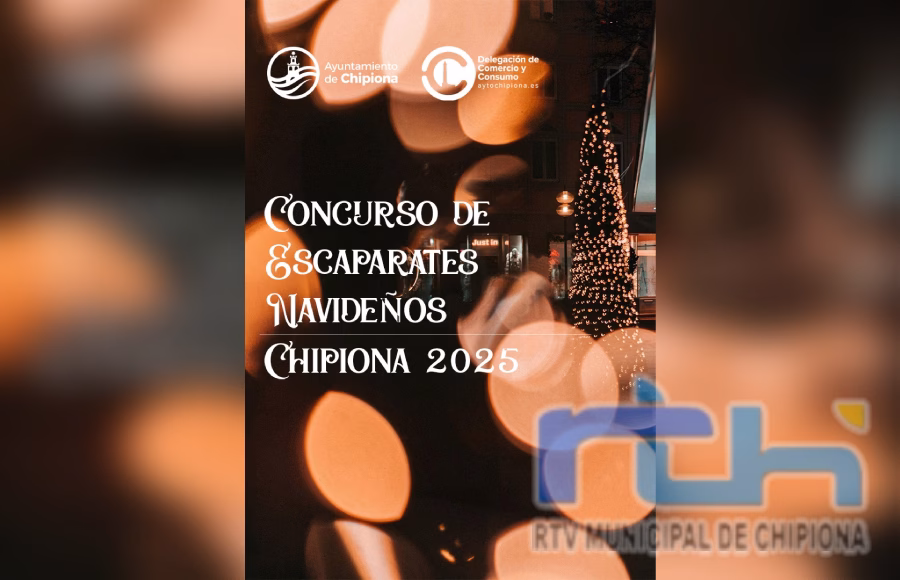 Último día para inscribirse en el Concurso de Escaparates Navideños de Chipiona
