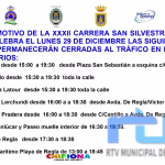 Cortes de tráfico en Chipiona por la XXXII Carrera San Silvestre el próximo lunes 29 de diciembre