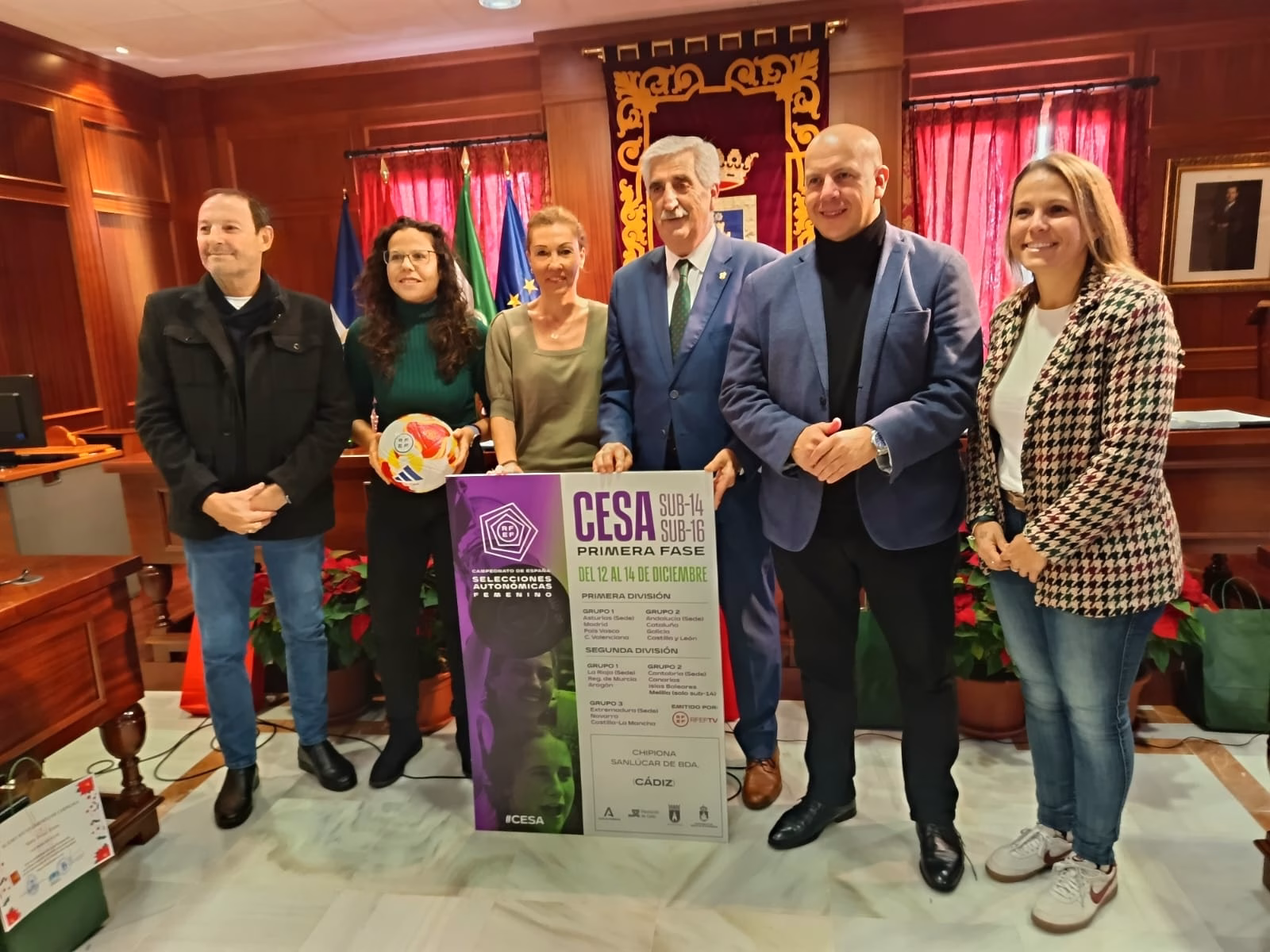 Chipiona será la sede principal de la primera fase del Campeonato de Selecciones Autonómicas Femeninas sub-14 y sub 16