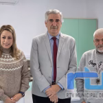 Luis Mario Aparcero y Virginia Porras presentan las obras de ampliación realizadas en la Escuela Infantil Pepita Pérez