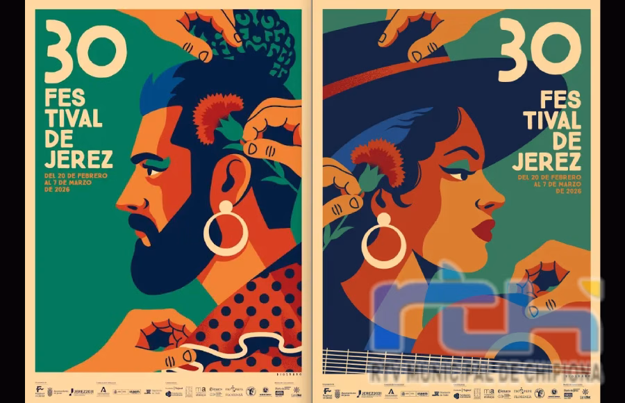 Tres jóvenes bailaoras chipioneras participan este sábado en la Gala XXX Aniversario del Festival de Jerez junto a la coreógrafa Mercedes Ruiz