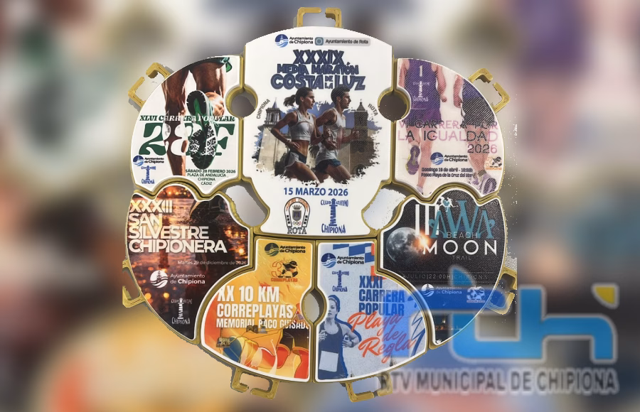 Deportes y clubes de atletismo impulsan la participación en el Circuito de Carreras Chipiona con una medalla para quienes lo hagan completo