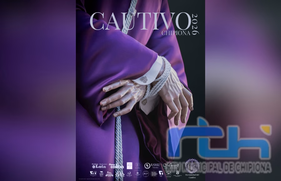 La Hermandad del Cautivo de Chipiona informa con detalle sobre su cartel oficial para 2026