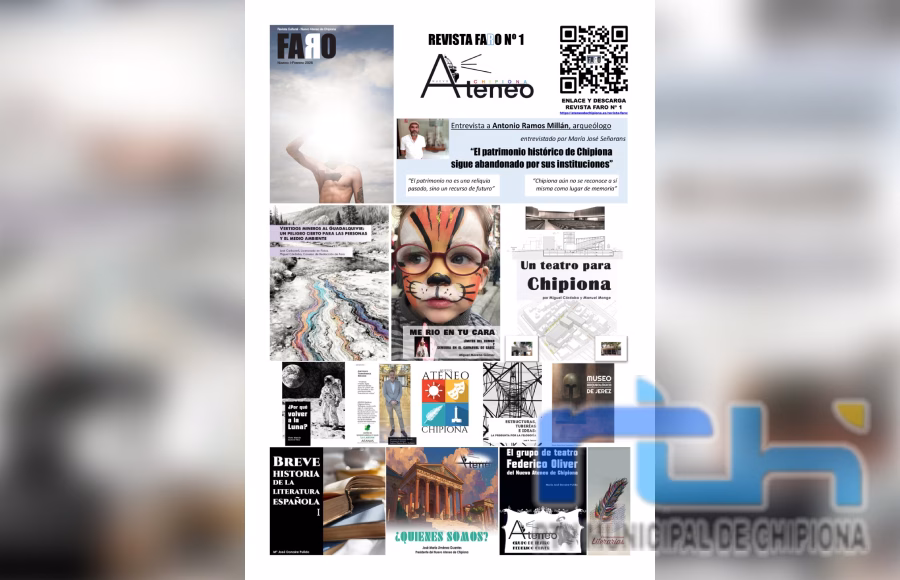Nuevo Ateneo de Chipiona lanza el primer número de su revista cultural ‘El Faro’