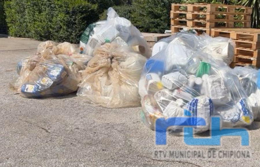 Hoy ha tenido lugar en Chipiona una nueva recogida de envases de uso agrícola profesional