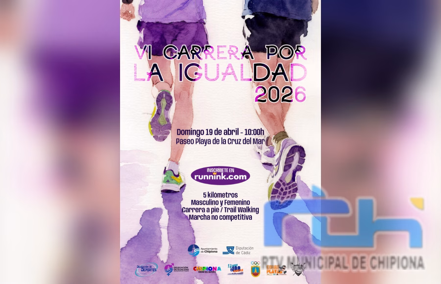 Últimos días para inscribirse en la Carrera por la Igualdad de Chipiona, que se disputa este domingo