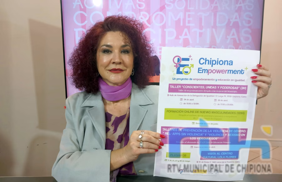 Isabel María Fernández presenta un programa de empoderamiento y educación en Igualdad que se desarrollará en los próximos meses