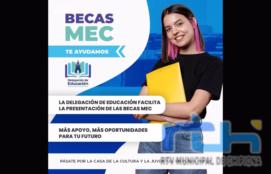 La Delegación de Educación habilita un servicio de apoyo para tramitar las becas del Ministerio de Educación