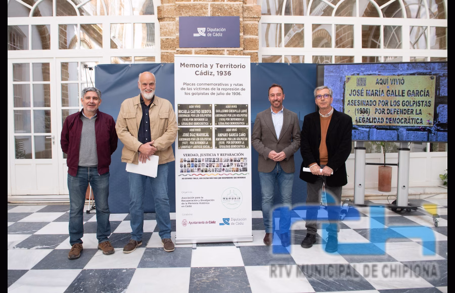 Diputación convoca ayudas para financiar proyectos de memoria democrática promovidos por entidades locales y asociaciones