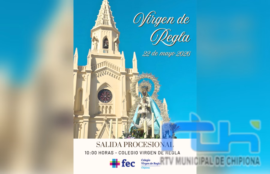 El 22 de mayo tendrá lugar la procesión del Colegio Virgen de Regla por el mes de María