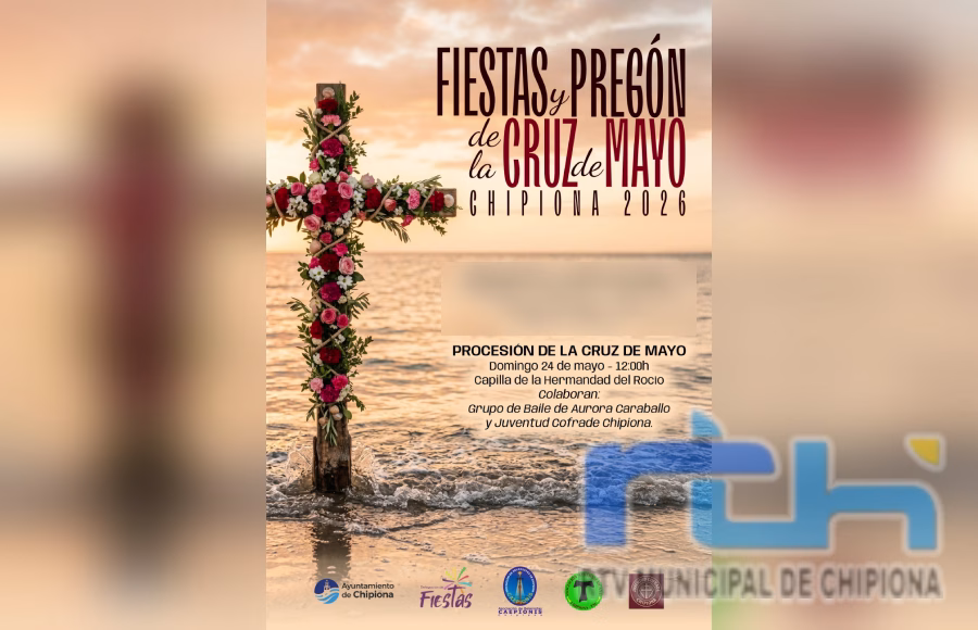 La procesión de la Cruz de Mayo recorrerá Chipiona este próximo domingo