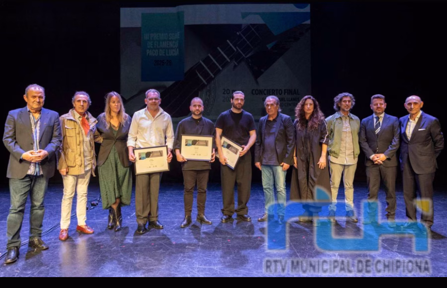 El guitarrista y compositor chipionero Antonio González triunfa en el Premio SGAE de Flamenco Paco de Lucía