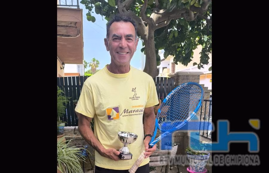 Manuel Massip se impone en el Torneo de Tenis de Mairena del Aljarafe en categoría +65