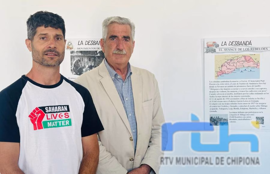 Inaugurada en el Castillo de Chipiona la exposición itinerante ‘La Desbandá’, sobre la masacre de febrero de 1937 en Málaga