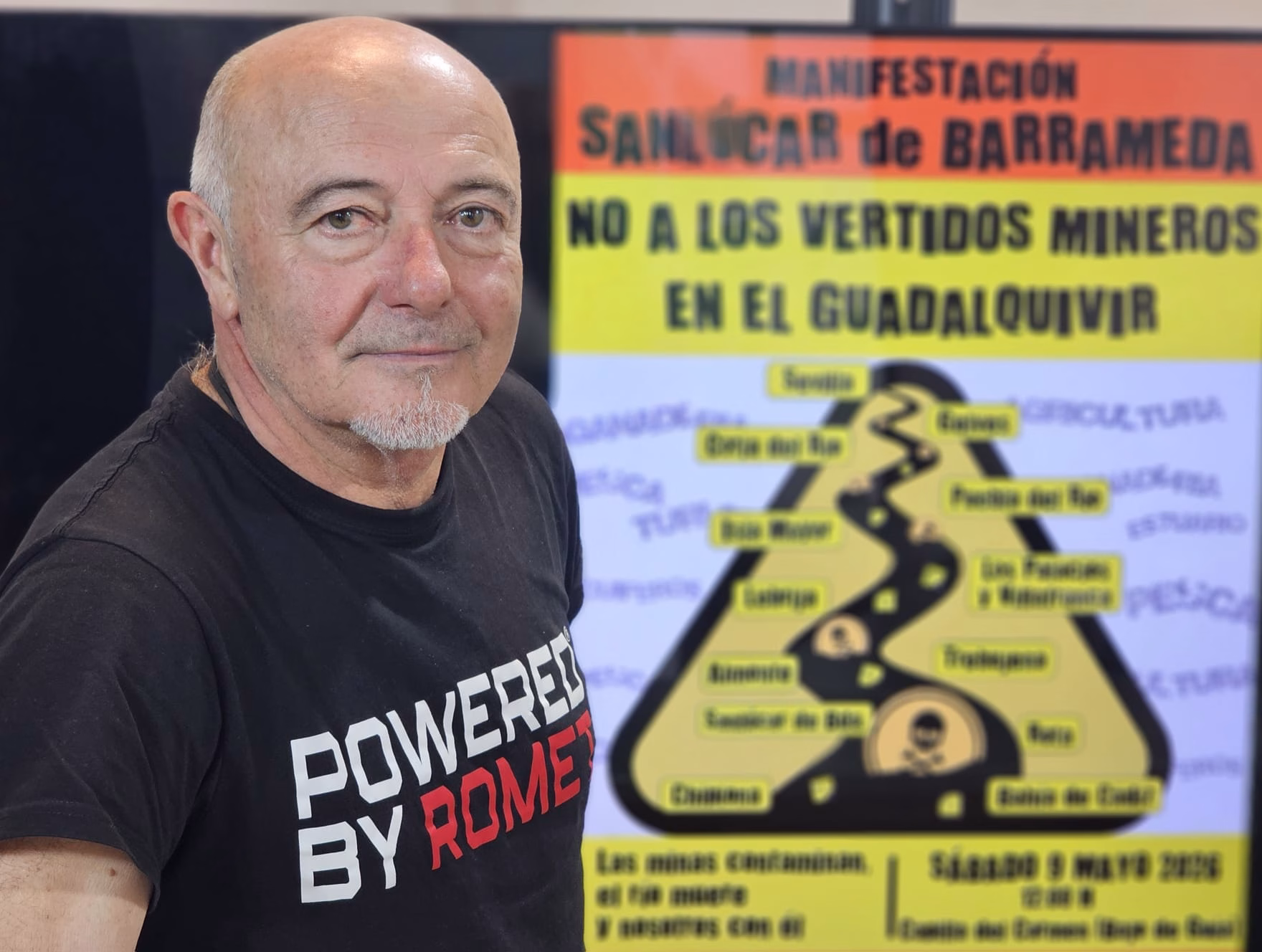 Rafael Ruiz sobre la manifestación contra los vertidos mineros al Guadalquivir: “No queremos perder lo que tenemos. Es la última oportunidad”