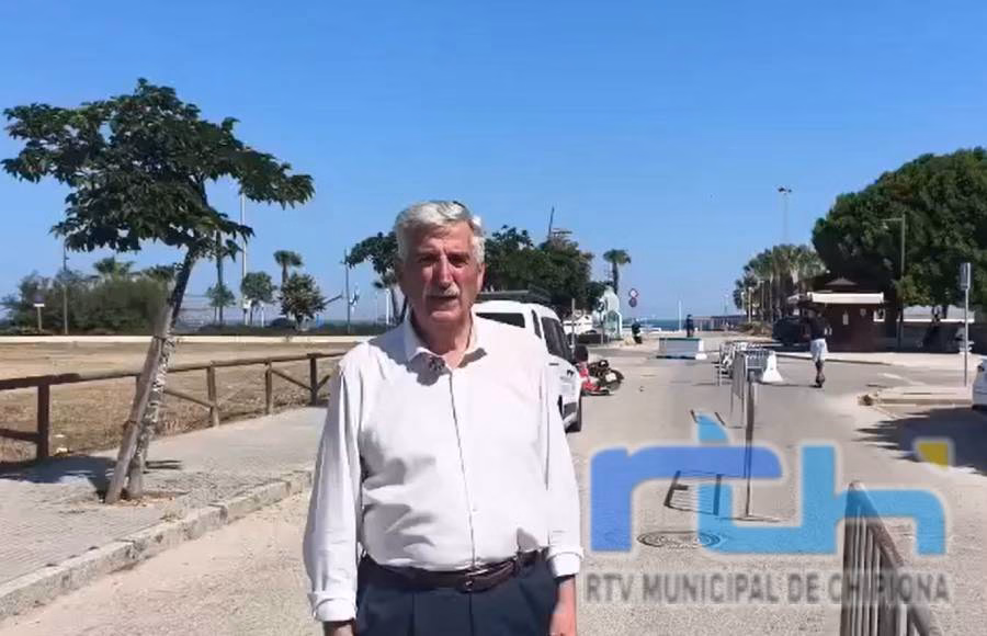 Luis Mario Aparcero anuncia la sustitución de la red de saneamiento del paseo del Muelle