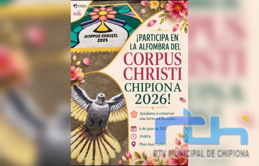 El Delegado de Juventud hace un llamamiento a la colaboración para la elaboración de la Alfombra de Sal para la salida procesional del Corpus Christi