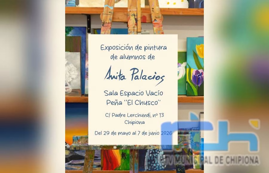Últimos días para ver la exposición de pinturas de alumnos y alumnas de Anita Palacios en la Sala Espacio Vacío