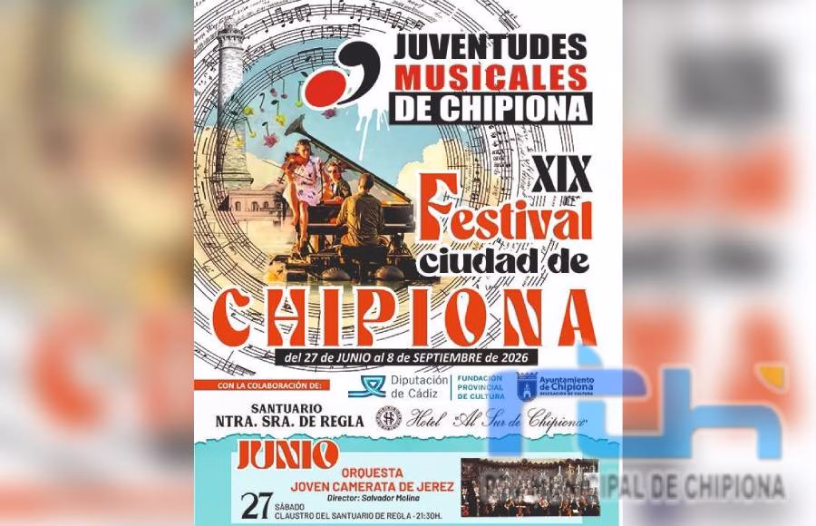 Este sábado arranca el Festival de Música Ciudad de Chipiona con la Orquesta Joven Camerata de Jerez