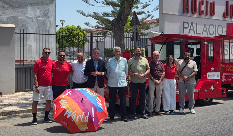 Echa a andar el servicio de tren turístico de Chipiona para el verano 2026