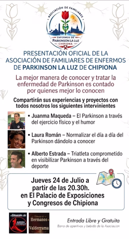 Nace en Chipiona la Asociación de Familiares de Enfermos de Parkinson ‘La Luz de Chipiona’