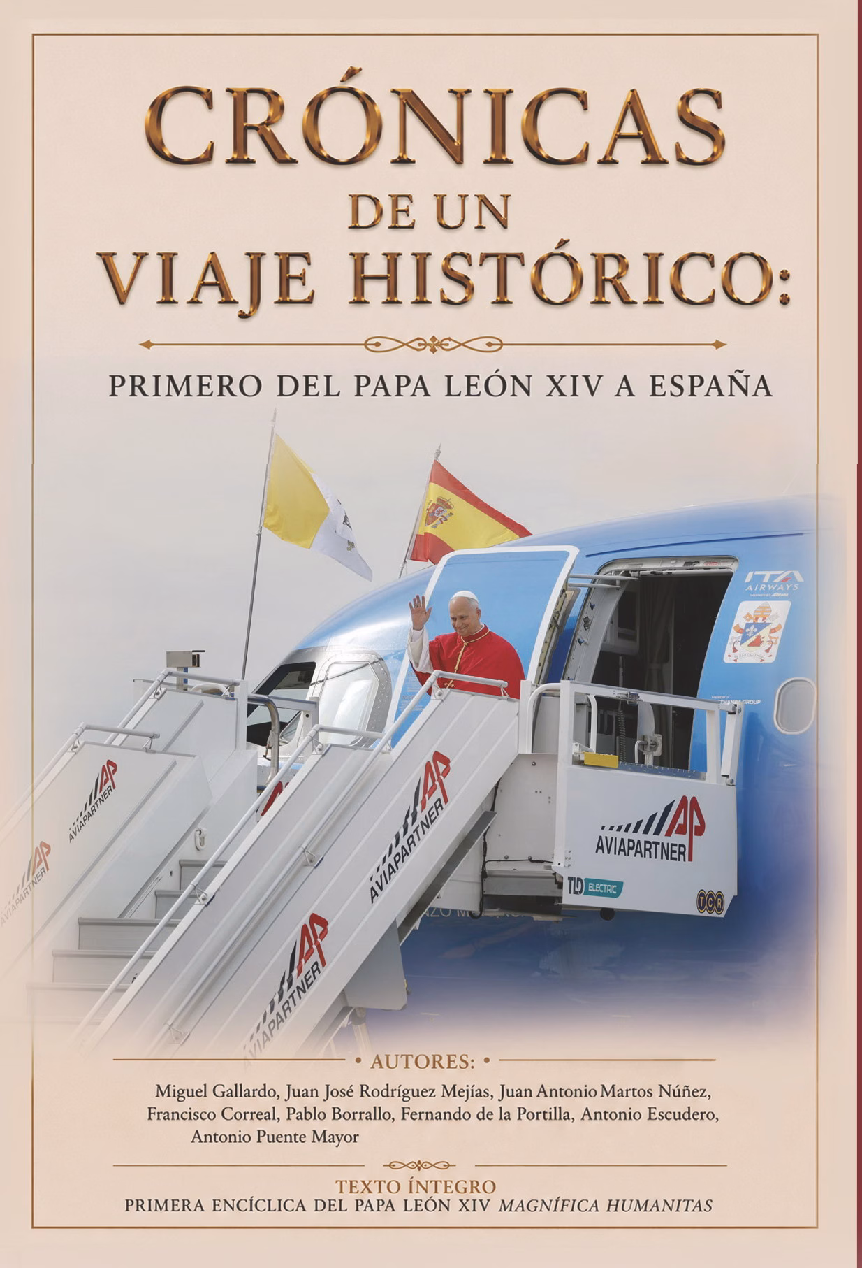Miguel Gallardo publica “Crónica de un viaje histórico”, el libro que recoge el primer viaje del papa León XIV a España