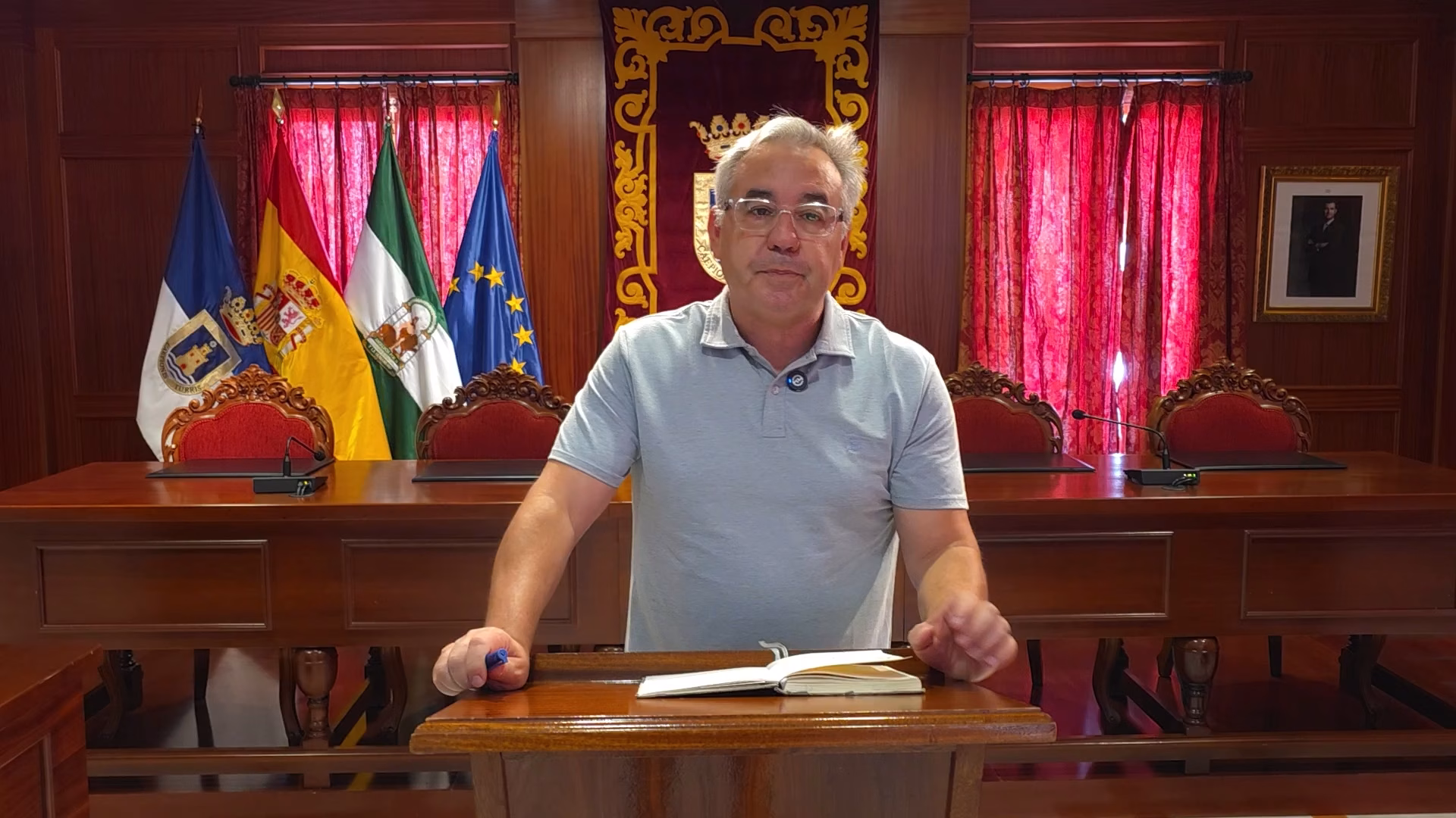 Pepe Mellado informa que la recaudación de los aparcamientos del Muelle y Canteras permiten a Caepionis contar con liquidez para el pago de nóminas