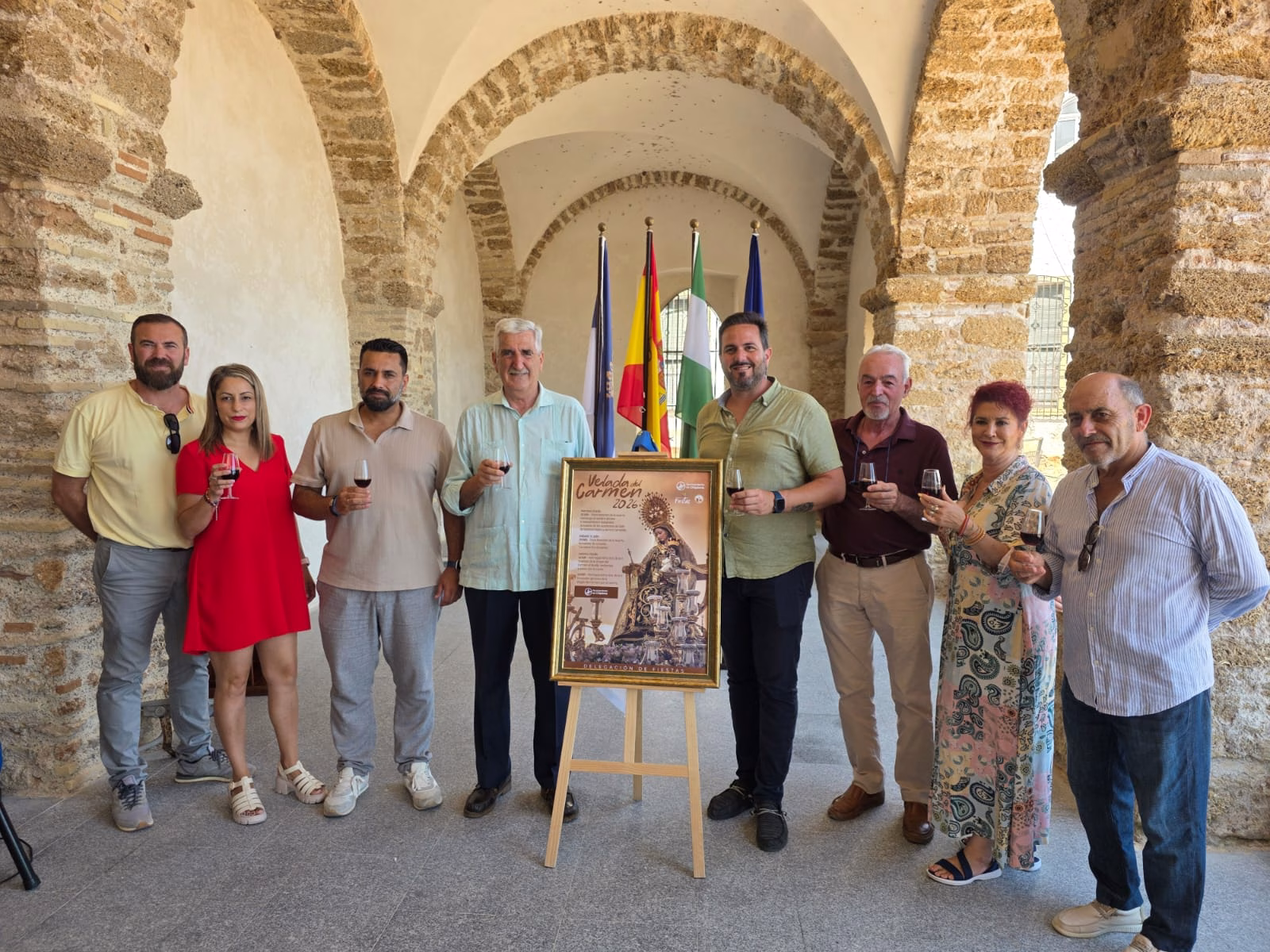 Presentada la Velada del Carmen de Chipiona donde este año se homenajea como Hombre del Mar a Manuel Rivero Rubalcaba
