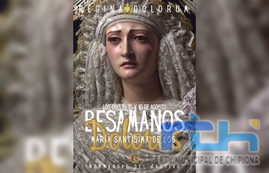 La Hermandad del Cautivo anuncia el besamanos de Nuestra Señora de los Dolores