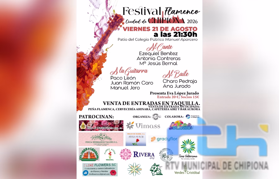 La Peña José Mercé se prepara para la gran noche del Festival Flamenco Ciudad de Chipiona